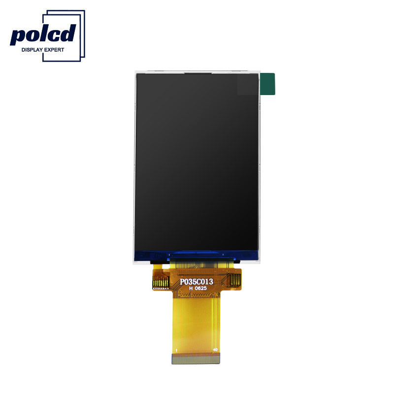 Polcd 8080 MCU 16 Bit 3.5 Tft Layar Lcd 320x480 Layar LCD TFT 73.44Mm