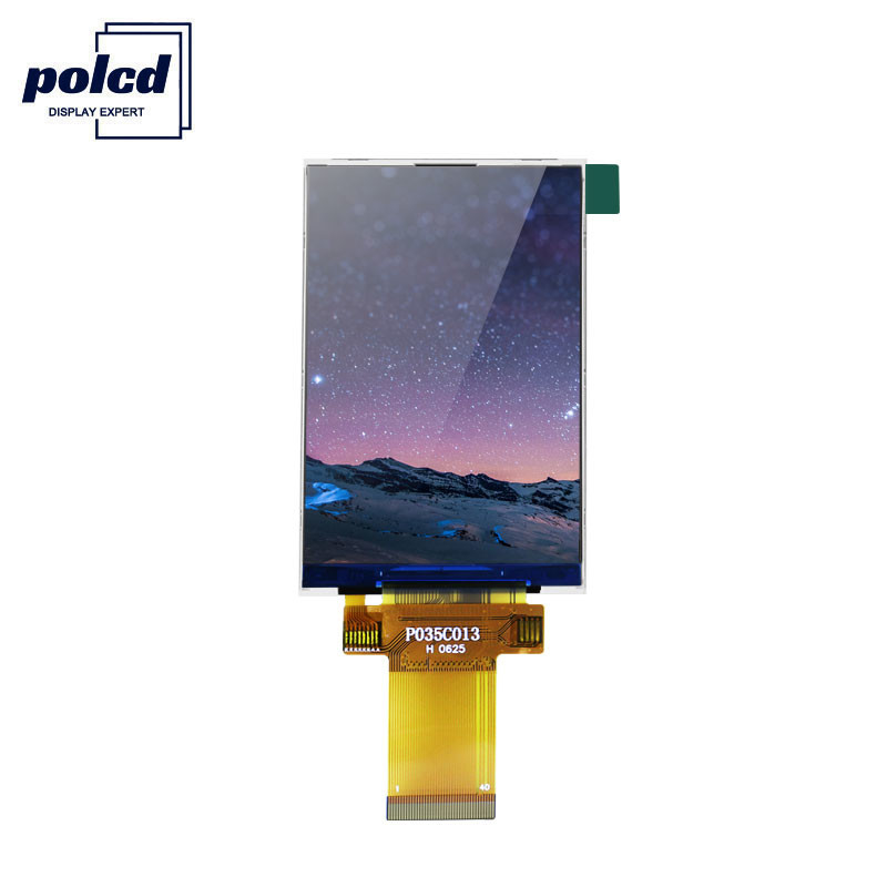 Polcd 8080 MCU 16 Bit 3.5 Tft Layar Lcd 320x480 Layar LCD TFT 73.44Mm