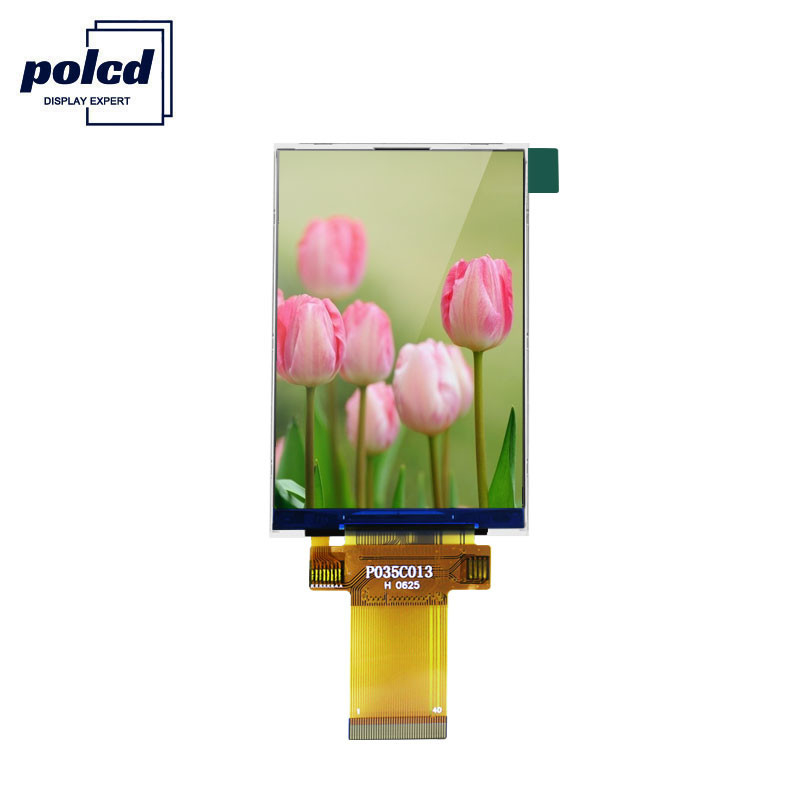 Polcd 8080 MCU 16 Bit 3.5 Tft Layar Lcd 320x480 Layar LCD TFT 73.44Mm