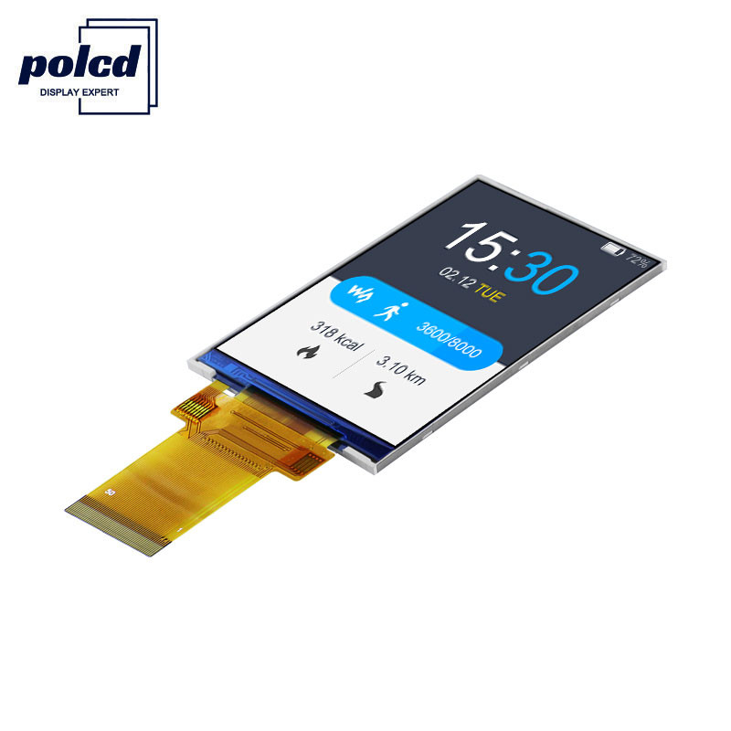 Polcd 250 Nit 3.5 Inci Layar Sentuh Kapasitif ILI9488 Layar Sentuh Tft Lcd