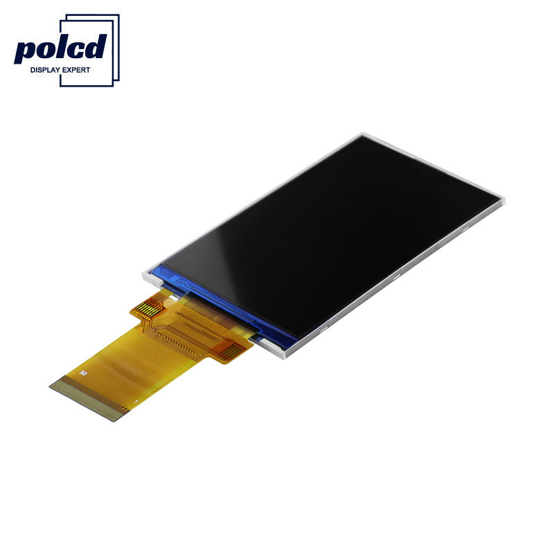 Polcd 250 Nit 3.5 Inci Layar Sentuh Kapasitif ILI9488 Layar Sentuh Tft Lcd