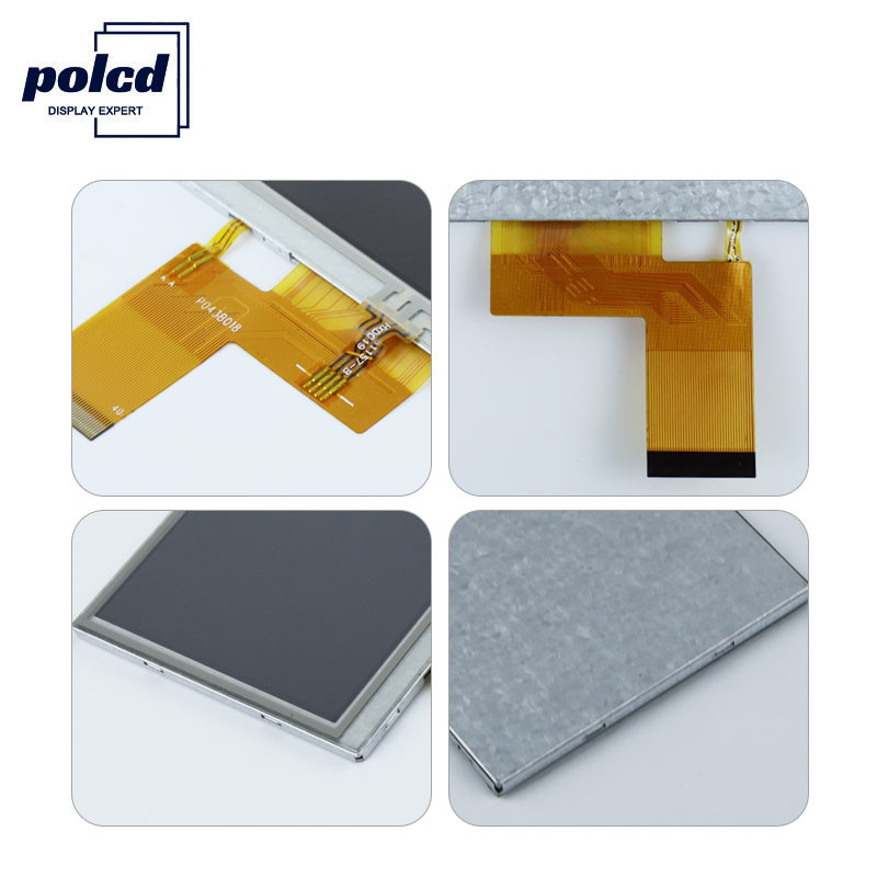 Warna Polcd 262k 4.3 Inch Tft Lcd Display ST7262E43 Rgb Tft Display ISO9001