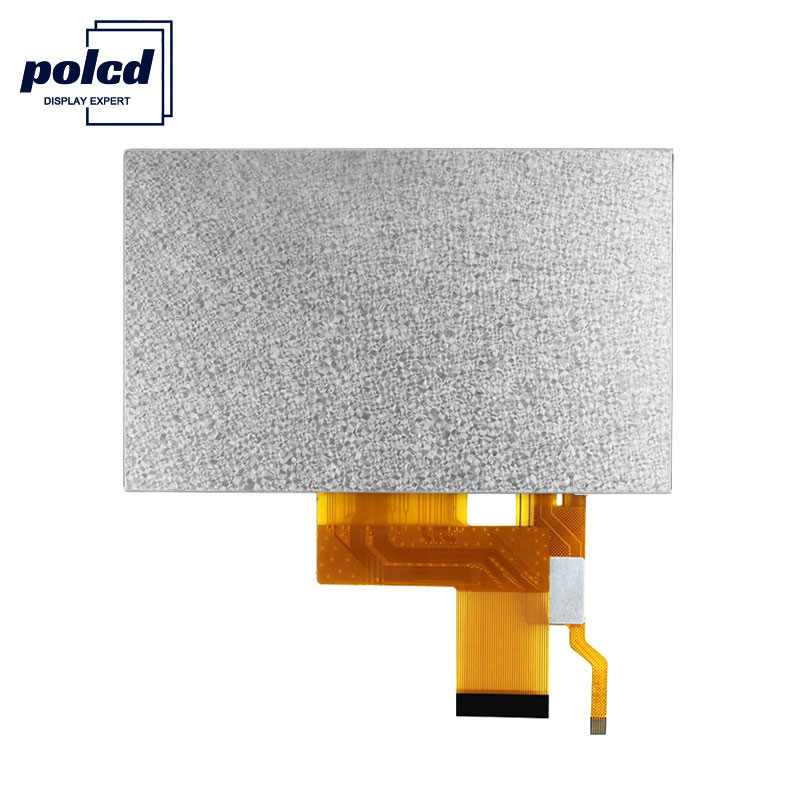 Polcd 300 Nit IPS TFT LCD RGB 24 Bit 5 Inch Layar Lcd Untuk Pc ISO9001