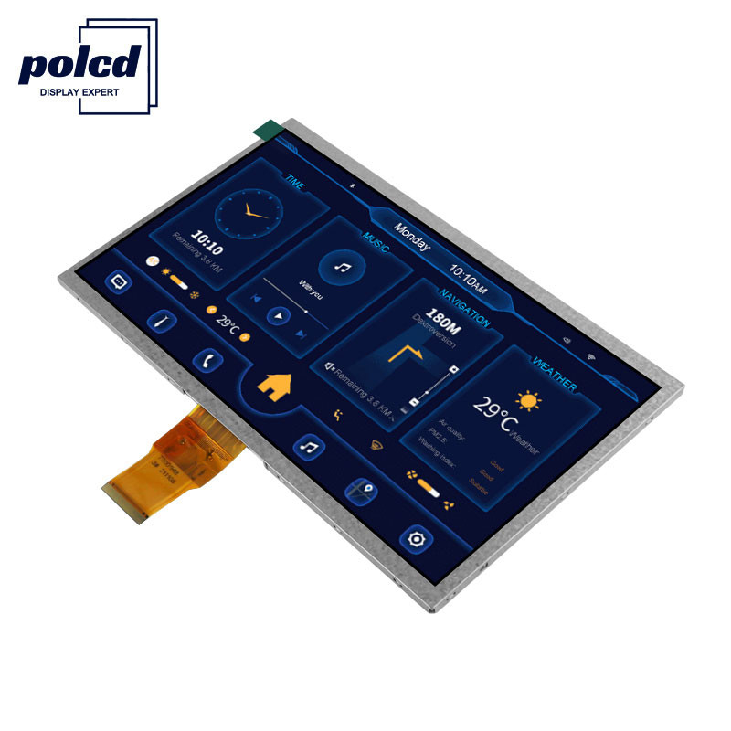 Resolusi Polcd 1024X600 Layar Lcd 10,1 Inci EK79001 Modul Layar Tft 750 Nit
