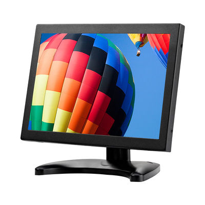 Polcd Metal Case 10 Inch Monitor LCD Industri Multi Fungsi Layar Sentuh Tertanam