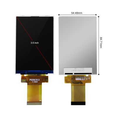Panel Layar LCD Polcd 320x480 Spi 3,5 Inch 450cd / m2 Untuk Komersial