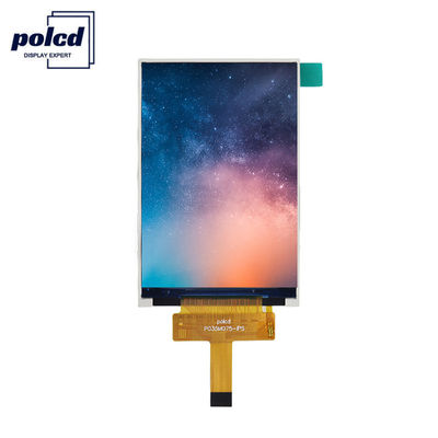Ukuran Kecil Tipe Polcd 3.5 '' Layar Sentuh LCD TFT 320x480 IC Driver ILI9488