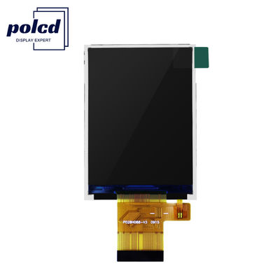 Resolusi Tinggi 240x320 65k Sentuh Panel Lcd Digital Polcd Umur Panjang