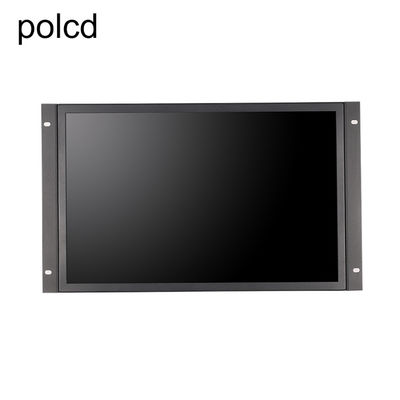 Industrial Wall Mounted Ear Metal Case Layar LCD Monitor Polcd 19 Inch