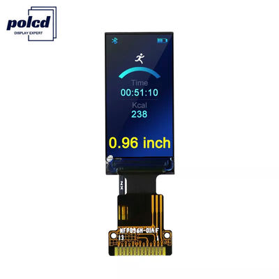 Polcd ST7735S 0.96 Layar Ips 80X160 Piksel Layar LCD TFT 10.8Mm