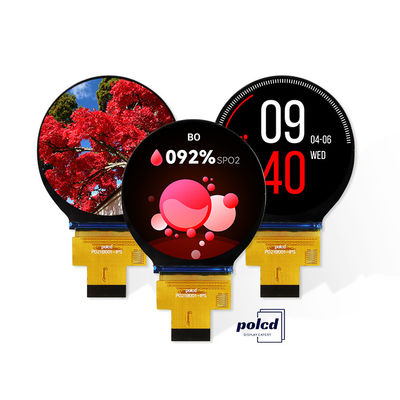 Polcd 2,1 inci IPS LCD Bulat Kecil 480*480 Mipi antarmuka ST7701S Lingkaran Lingkaran TFT Display Module