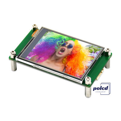 Polcd 2.4 inci TFT LCD Resistive Touch Screen Module 240*320 SPI Serial Port Display untuk arduino