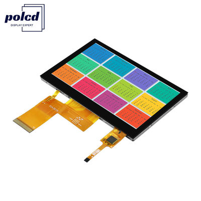 Tampilan Polcd RGB 24 Bit 4.3 Inch ST7262E43 800x480 Layar Sentuh TFT