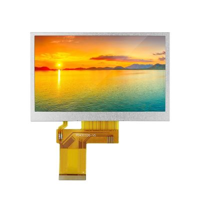 Polcd 4.3 Inch TFT LCD 480x272 Resolusi RGB antarmuka 4.3 