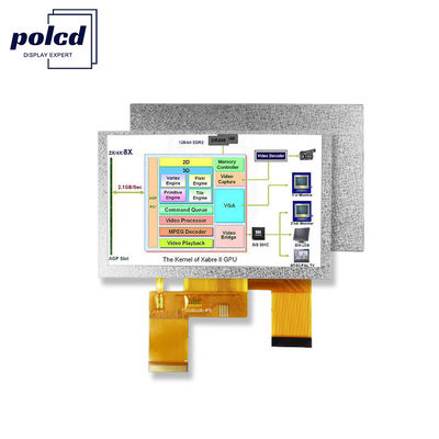 Polcd 800x480 5 inch Square Shape Display LCD IPS View Angle LCD Screen 40pin ST7262 Drive Modul TFT
