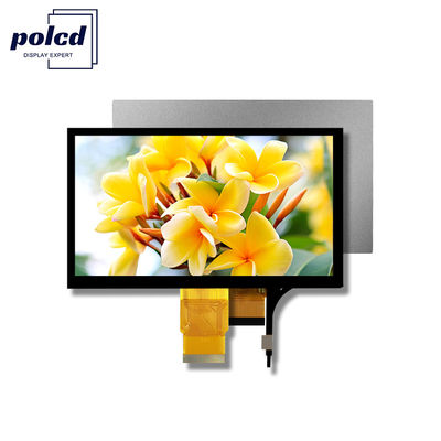Polcd 7 inci Medium Size LCD Module 800*480 High Brightness Capacitive Touch TFT