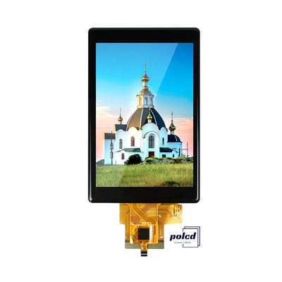 Polcd Display Lcd Custom 3.5 Inch 320x480 40pin IPS Angle 500nit ST7796U Capacitive Touch Screen