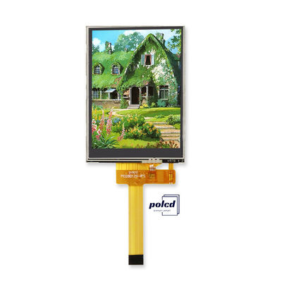 Polcd Kecil 2,8 Inci 240x320 14 pin RTP Resistive Touch Panel SPI antarmuka ST7789V 2,8 