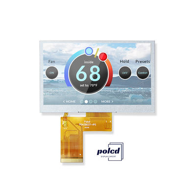 Polcd Modul LCD TFT 4,3 Inci 480x272 NV3041A Drive IC 20pin IPS Tampilan Lebar Layar LCD TFT