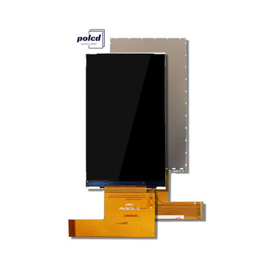 Polcd Custom 4,3 inci TFT Display Screen 480x800 Resolusi IPS Full View Angle 45 pin 4,3 Inch LCD Modul