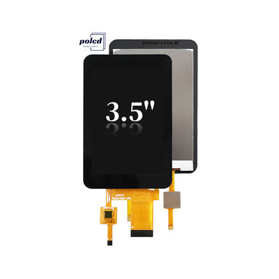 Polcd CTP 320x480 Resolusi 30pin 3,5 Inch TFT LCD Touch Screen Module 330 nit TN Kaca LCD Display