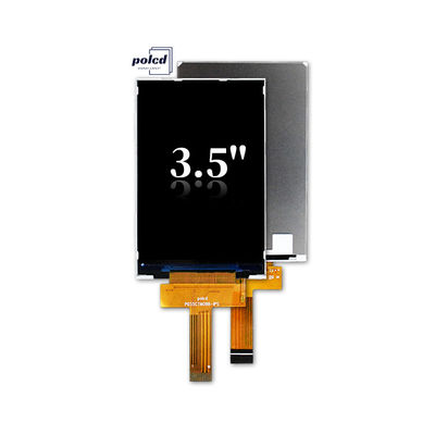 Polcd 3.5 Inch 320x480 Resolusi 350nits Mipi Interface ili9488 IC Vertikal Type 3.5'' TFT LCD Display Module