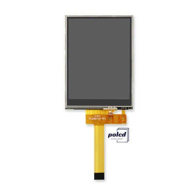 Polcd 2.8 Inch TFT LCD Display Module dengan 240*320 Resolution SPI/RGB/MCU 14-Pin Interface
