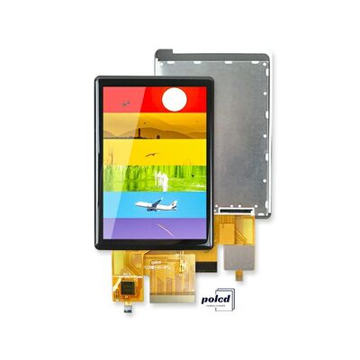 Panel LCD TFT Warna Kecil 2.8 Inci Antarmuka RGB Kustom Polcd Modul Layar Sentuh