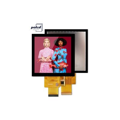 Polcd 4 inci Lcd Panel 480*480 IPS LCD Display Kecerahan Tinggi RGB Interface TFT LCD Module