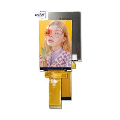 Polcd 3,5 inci LCD Touch Display Screen 320 * 480 SPI MCU antarmuka IPS tampilan penuh Touch Module