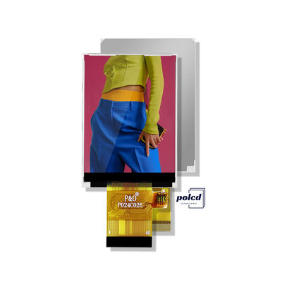 Polcd Layar TFT Kecerahan Tinggi 2.4 Inci St7789v Drive ic 8080 MCU