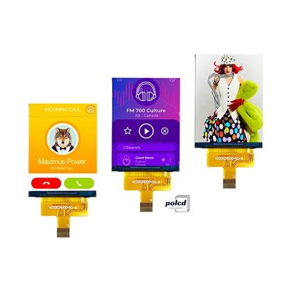 Polcd 240*320 2'' LCD berwarna-warni Interface SPI dengan kecerahan tinggi IPS TFT Active Matrix LCD Screen