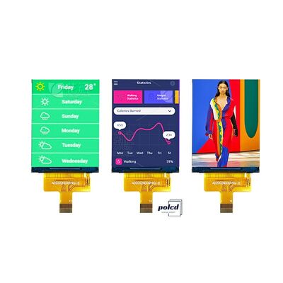 Polcd Factory 2 Inch LCD Module 240x320 260cd/m2 Kecerahan ST7789V drive ic TFT Display