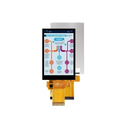 Layar Sentuh Kapasitif Polcd Thin Glass 3.5