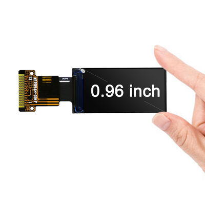 Modul Tampilan TFT LCD Polcd 0,96 Inci Pemasok Sudut Pandang IPS Antarmuka SPI 80*160 dengan FPC Kustom
