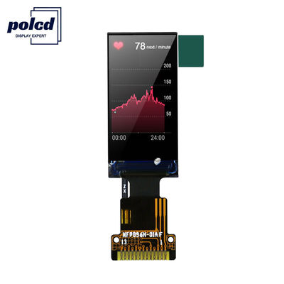 Polcd 80x160 Piksel Layar 0,96 Tft Modul LCD TFT 1.5mm 400 Nit