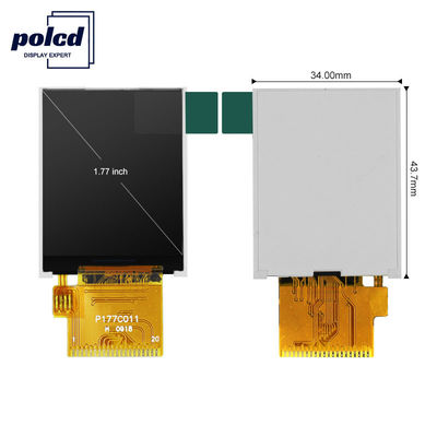 Polcd RGB 24 Bit 1.77 Tft Lcd 128*160 ST7262 300 Nit Panel Sentuh LCD