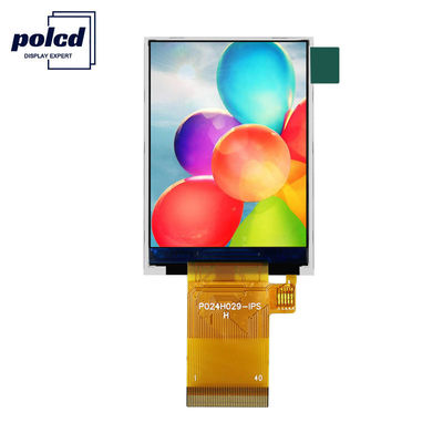 Polcd 2.4 Inch Layar LCD TFT IPS 240x320 MCU Layar Lcd 16 Bit Tft