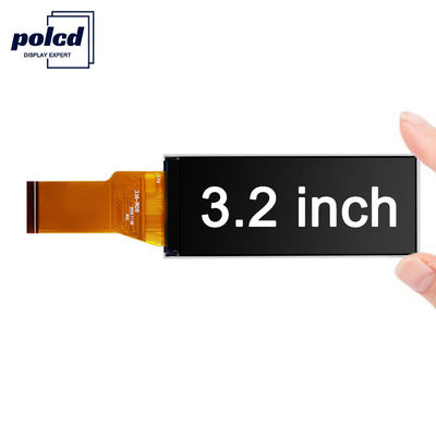 Polcd 320X820 3.2 Inci Tft Lcd ST7701S Layar Lcd 16 Bit ISO9001