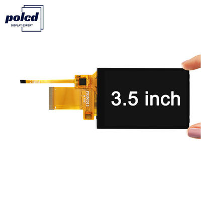 Polcd ST7796S 3.5 Lcd Tft Display Rgb RoHS 18 Bit Lcd Untuk Aplikasi Medis