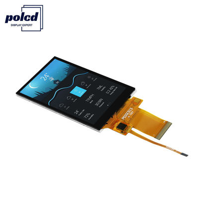 Polcd 450 Nit 3.5 Layar Tft 16 Bit 320X 480 Panel Sentuh LCD RoHS