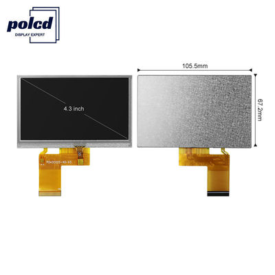 Polcd 4.3 Inch 480x272 Tft Layar Lcd RGB 24 Bit Layar Sentuh Layar Lcd