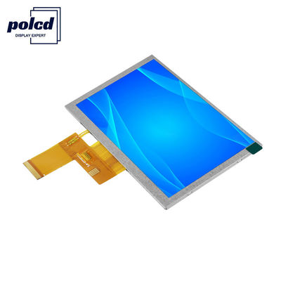 Polcd 40 Pin ST7262 Layar Lcd 5in 800X480 IPS Layar LCD TFT Transmisif