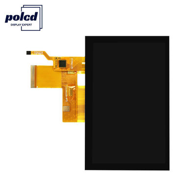 Resolusi Polcd 800X480 Layar Tft 5 Inci RGB 24 Bit Panel Sentuh Ips