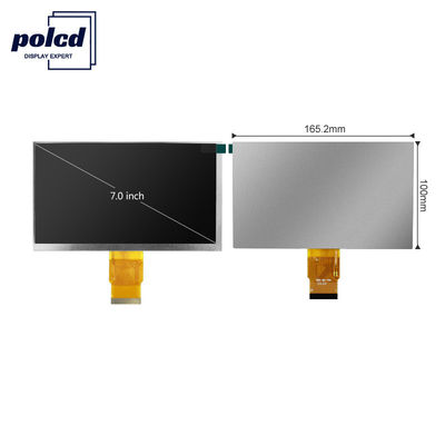 Polcd RoHS 300 Nit 7 Inch Layar Lcd Modul LCD TFT 800X480 Piksel